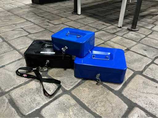 Sigma & unbekannt Geldkasetten (3x)