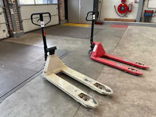 R?czny hydrauliczny wózek paletowy Ravas