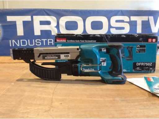 Makita DFR750Z Tournevis à plâtre sans fil / tournevis à courroie