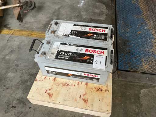 Bosch T5 077 Battery 12 Volt (2x)