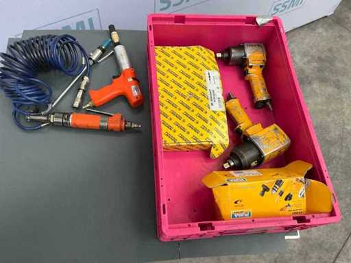 Puma, rodcraft, atlas copco Perslucht aangedreven Gereedschappen voor de Boxwerkplaats