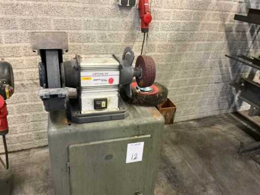 2020 Optimum Optigrind GU 25B Werkbankslijpmachine