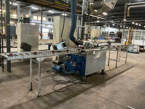 1998 Arplas SDO125 Borgklauwlasmachine