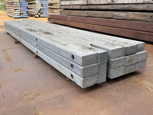 Plastic dragline bulkhead (3x)