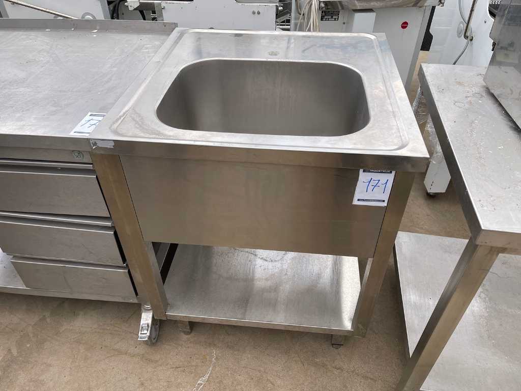 Stainless steel washbasin