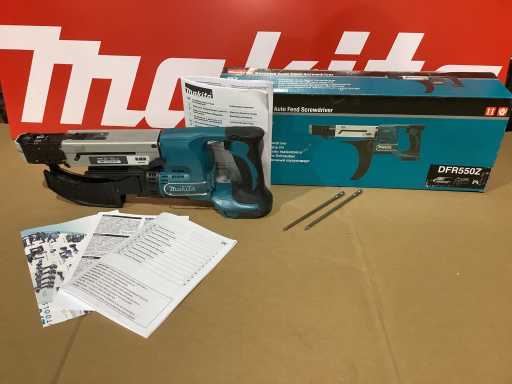 Makita DFR550Z Tournevis à plâtre à batterie / tournevis à courroie