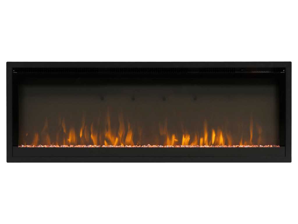 El Fuego - Genf - 127 cm - Elektrischer LED-Kamineinsatz