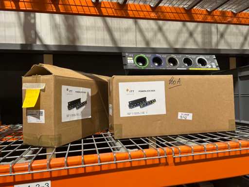 ITT VEAM PowerLock Box 5 polos – módulo de conexión de alta corriente (400–660A) (2x)