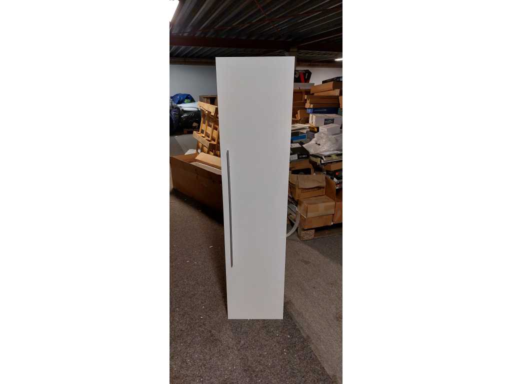 Meuble latéral pour meuble de salle de bain blanc 156 cm