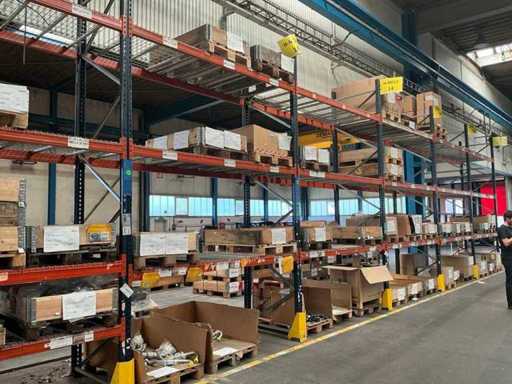 Raft pentru palete fără conținut (de 2 ori dimensiunea cutiei)