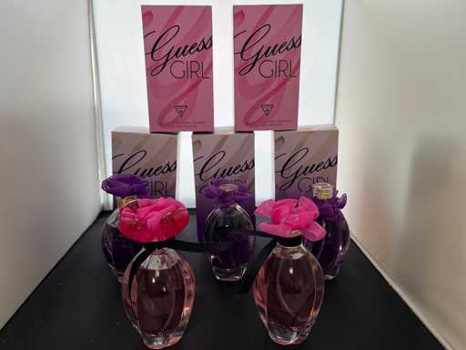 5x Guess Girl Perfume