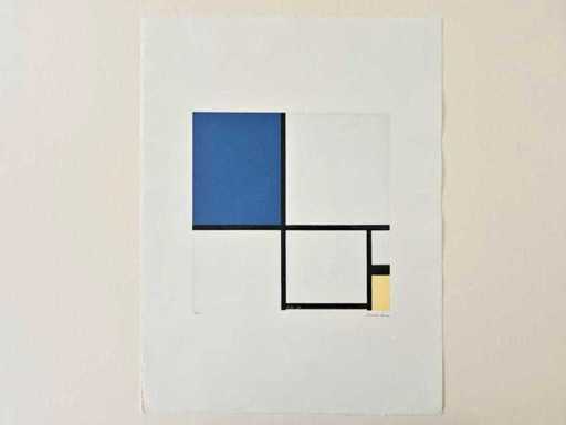 Mondrian, Lithographie
