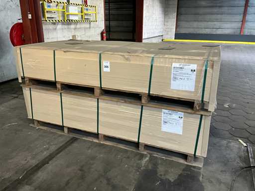 Placă de ușă Homanit HDF cu strat de aluminiu (176x)