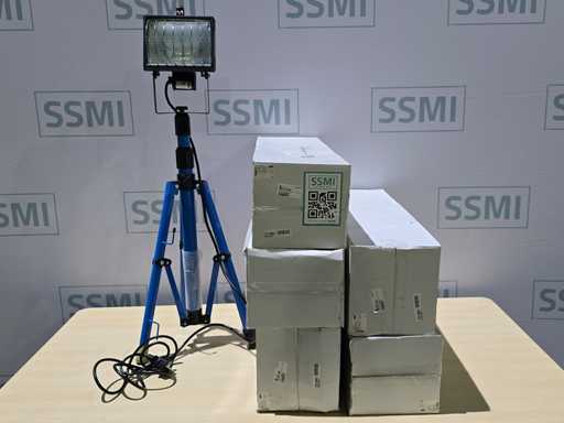 HEDI - HSS500LH - LED floodlights on tripod (6x)