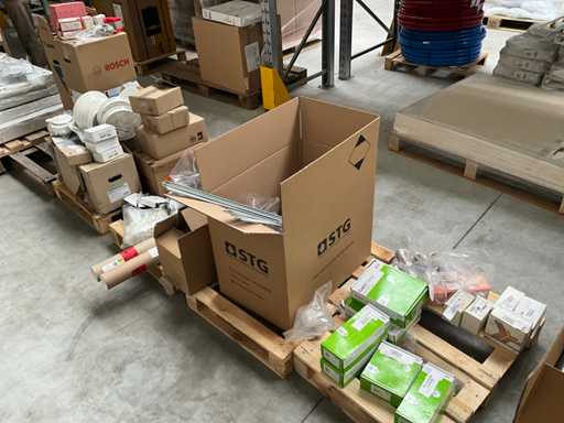 Lot d’accessoires sanitaires