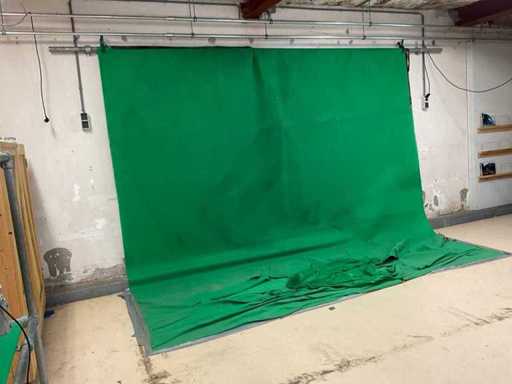 Ecran verde pe țeavă | 400 cm