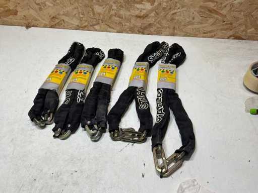 Cadenas Stahlex - noir (5x)