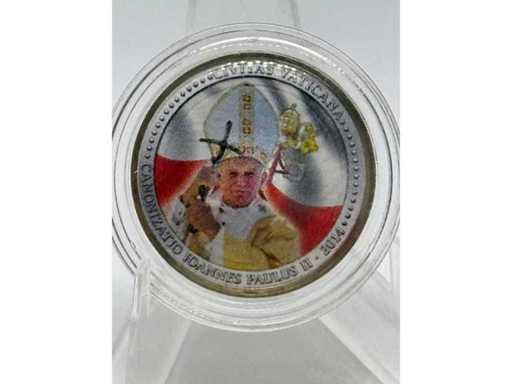 Colorizați 2 Euro – Ioan Paul al II-lea – Vatican – 2014