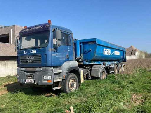 2006 Man TGA Truck + 2007 TRAILER (LANGENDORF / Gheysen & Verpoort)