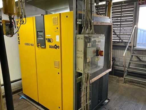 2007 Kaeser CSDX 162 schroefcompressor