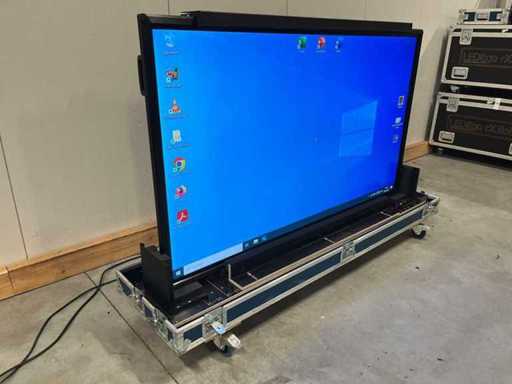 Iiyama - ProLite 86" / 4K Design Multi-Touch, inclusa custodia di volo Vario di alta qualità