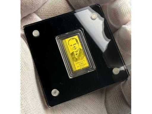 Gerald R. Ford Gold Bar Gold 999 USA Presidents Series Collector's Edition – Gratis EU-verzending