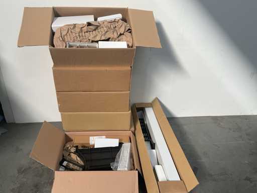 Lot de différentes pièces d’extraction ATAG