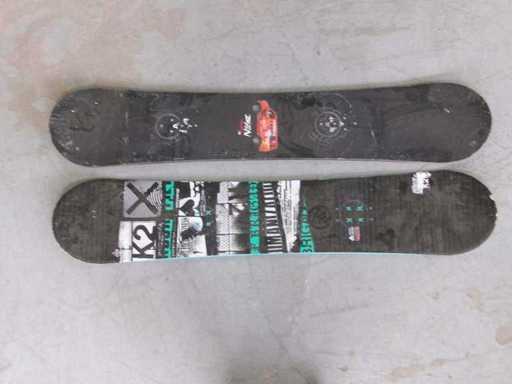 Mix sci / snowboard, usato (R14) (13x)