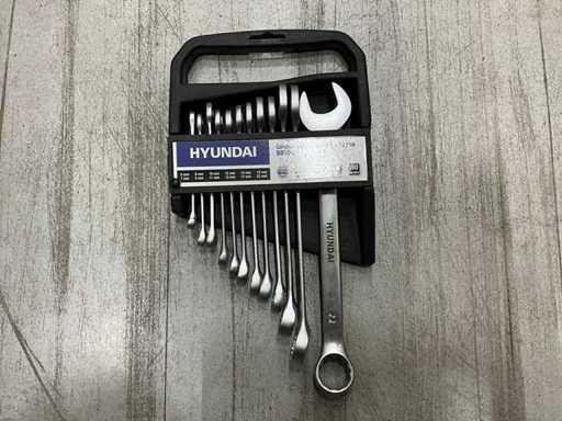 Hyundai 59504 set de 12 piese, cu cheie deschisă și cu inel (46x)