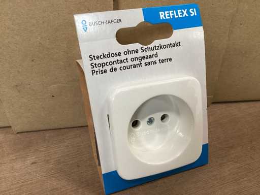 Busch-Jaeger stopcontact wit (43x)