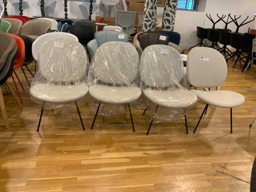 Lensvelt “W.H. Gispen” Easy Chair 301 Vergaderstoel (4x)