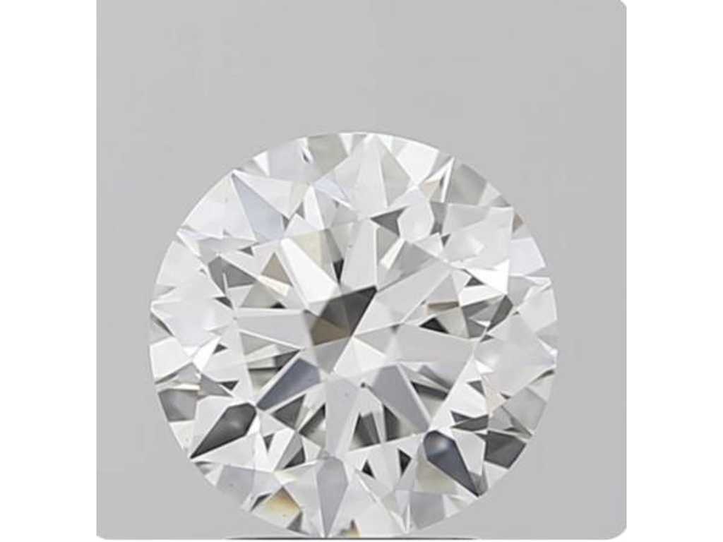Gecertificeerde Diamond F VS1 2,50 Cts