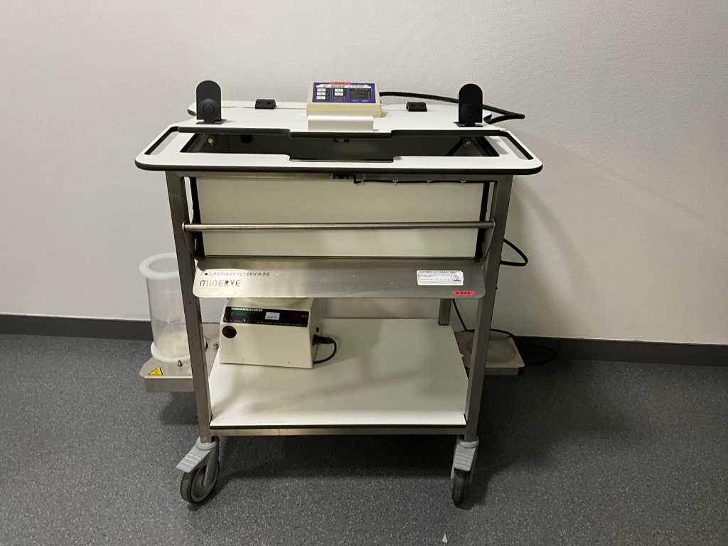 MINERVA Anesthesia Table & Suction Unit