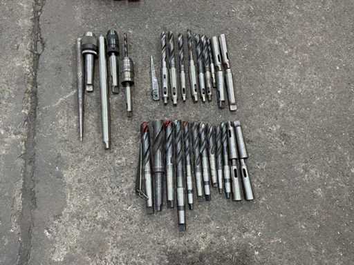 Vari trapani e mandrini per trapano Morse (33x)