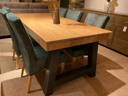 Bari Eiken verlengbare eetkamertafel