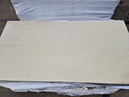 Piastrelle da giardino in cemento (circa 15,1 m²)