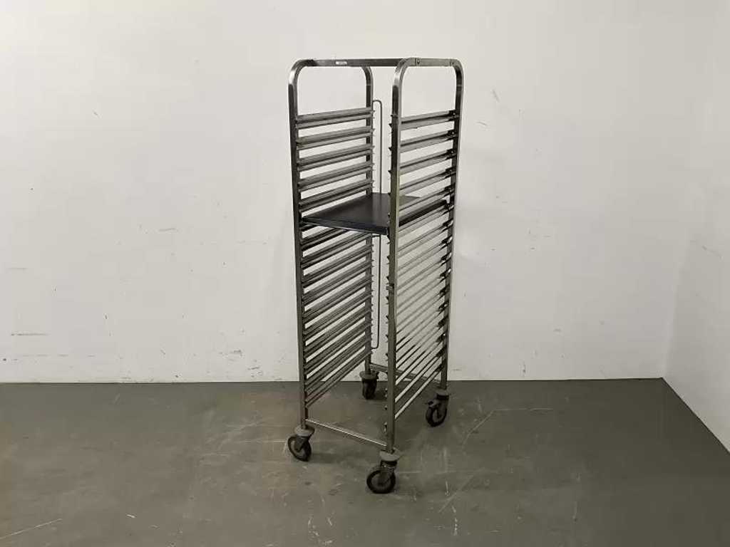 Shelf trolley (Cap. 16x 1/1 Bakery standard)