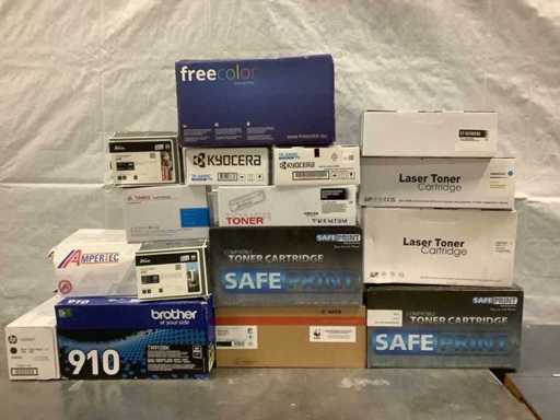 Cartușe de imprimantă diverse (16x)