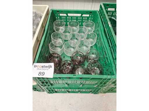 - Décoration : porte-bougiers de fête (40x)