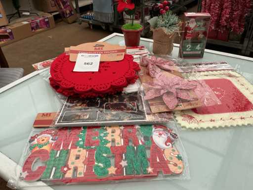 Weihnachtsdekoration für Partys.