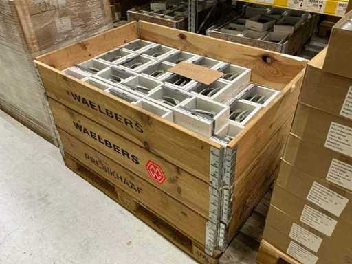Ferramenta per porte a rosetta rotonda Jesper (125x)