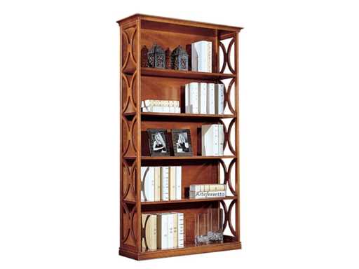 Meuble bibliothèque haut côtés ouverts