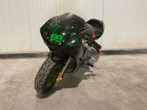 Ultra Motocross Pocket Bike Mini Verde 2025