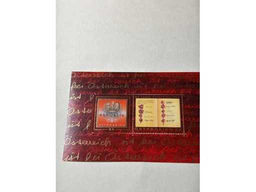 Timbres autrichiens | 60 ans de la Seconde République
