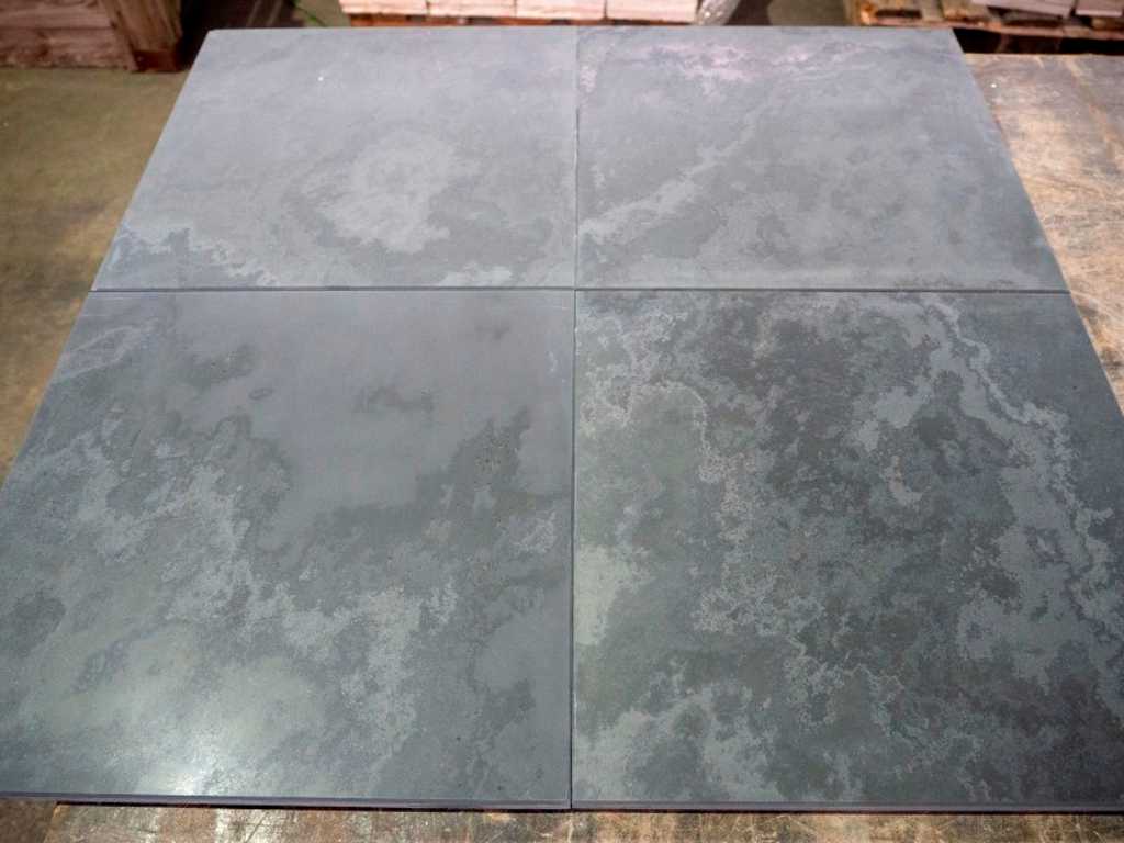 Natural stone tiles 51m²