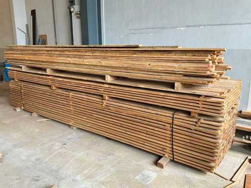 Tavola di legno tenero 500x9,5x2,2cm (300x)