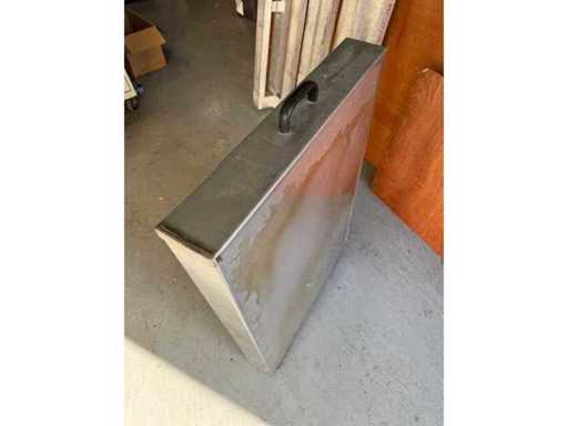 Kaarsenfilter lekbak RVS