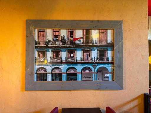 Imprimare pe ramă (Cuba) 182x131cm