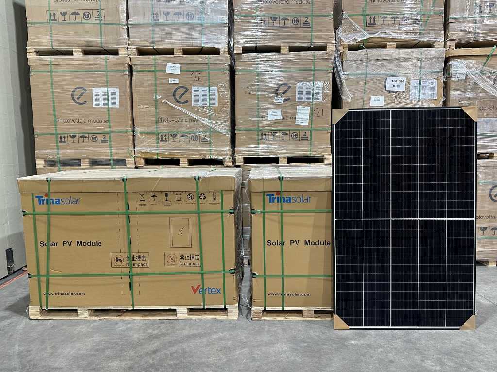 Trina Solar - set of 72 black (405 wp) solar panels
