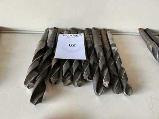 Lot Metal Drills HSS (10x)